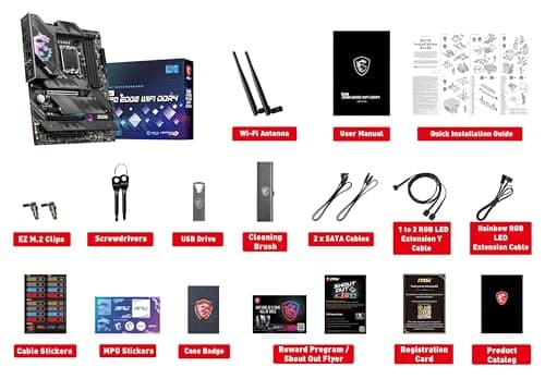 MSI Z690 MPG EDGE WIFI LGA1700 DDR4 ATX image