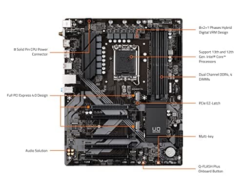 Gigabyte B760 DS3H AC LGA1700 DDR4 ATX image