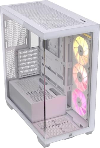 Corsair 3500X ARGB ATX Mid Tower White Tempered Glass main image