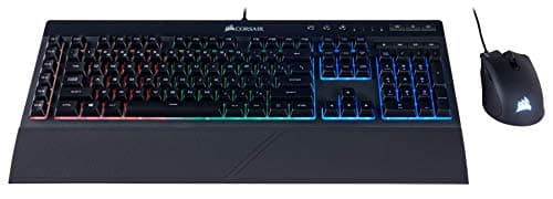 Corsair K55 RGB Wired Gaming Keyboard With Optical Mouse image