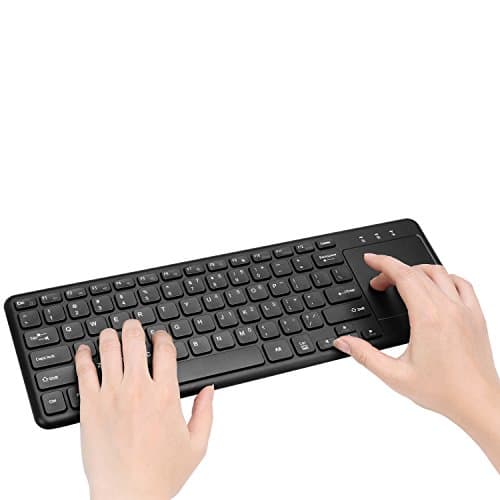 Adesso SlimTouch Wireless Standard Keyboard With Touchpad image