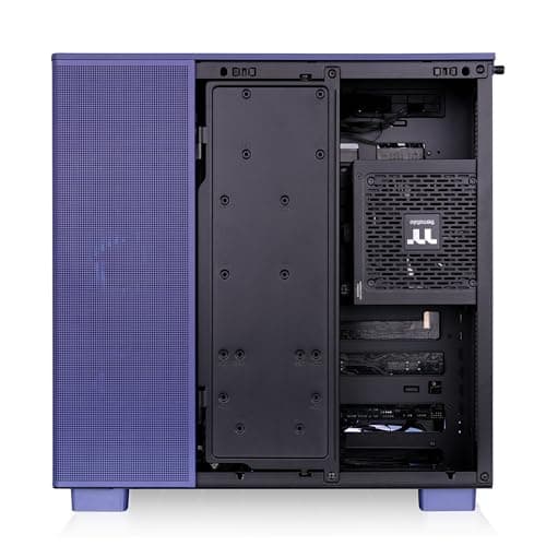  Thermaltake View 380 XL TG ARGB ATX Mid Tower Purple Tempered Glass (Future Dusk) image