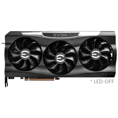 EVGA FTW3 ULTRA GAMING GeForce RTX 3090 24GB GDDR6X Black image