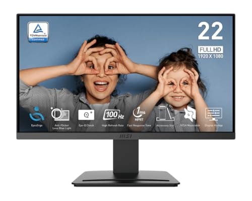 MSI PRO MP223 E2 21.4" 1080p 100Hz VA Monitor main image