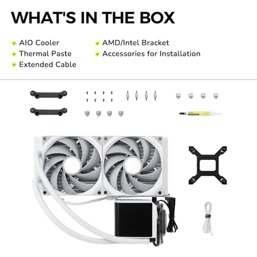 TRYX PANORAMA 100.3 CFM Water 280mm White image