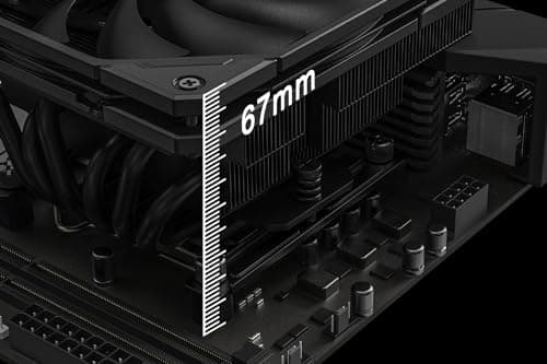ID-COOLING IS-67-XT Air 67mm Black image