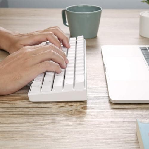 RK Royal Kludge RK61 RK Blue Mechanical Bluetooth/Wireless/Wired Mini Keyboard image