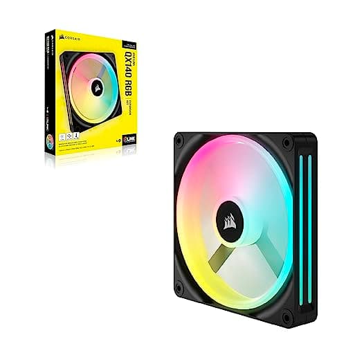 Corsair iCUE LINK QX140 140mm Black ARGB PWM image