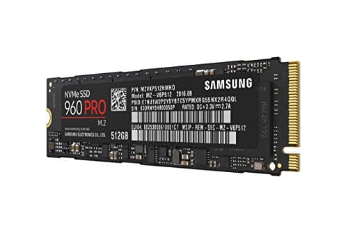 Samsung 960 Pro 512GB M.2-2280 SSD PCIe 3.0 X4 NVMe image