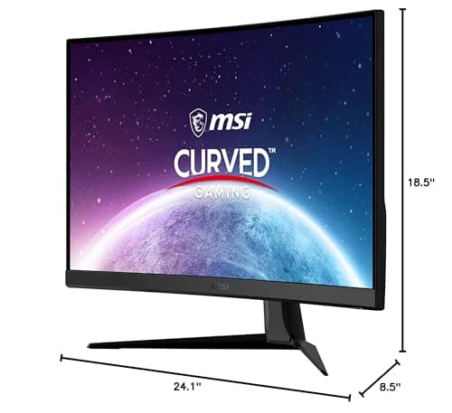 MSI G27C4 E3 27" 1080p 180Hz VA Curved Monitor image