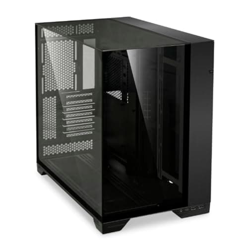 Lian Li O11 Vision ATX Mid Tower Black Tempered Glass Side Panel main image