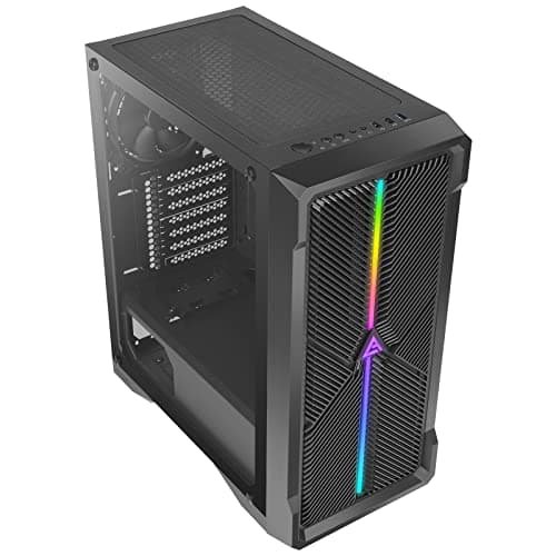 Antec NX420 ATX Mid Tower Black Tempered Glass Side Panel image