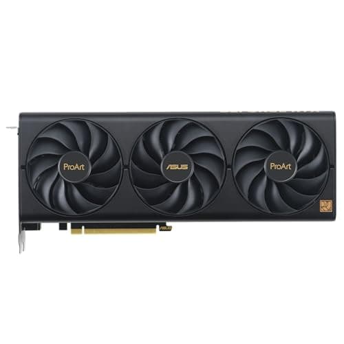 Asus ProArt OC GeForce RTX 4070 SUPER 12GB GDDR6X Black Gold image