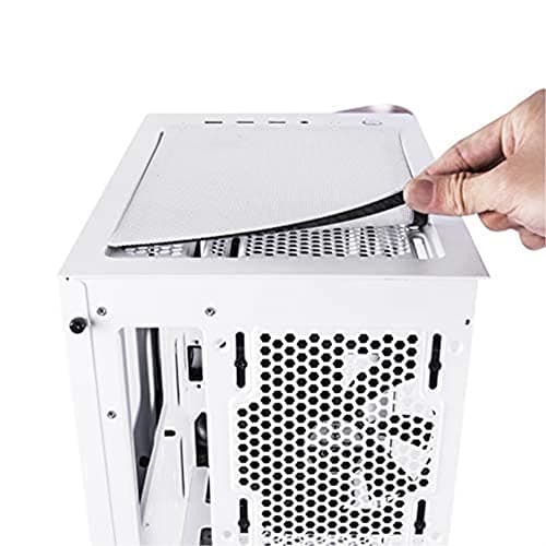 Silverstone SETA A1 ATX Mid Tower Pink / Silver with Tempered Glass Side Panel and USB 3.2 Gen 2 Type-C, USB 3.2 Gen 1 Type-A image