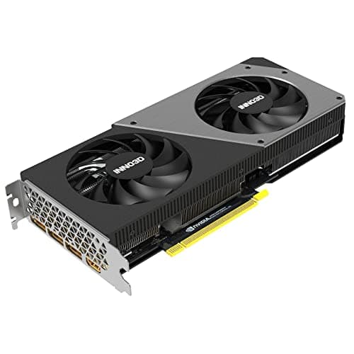 Inno3D Twin X2 GeForce RTX 4070 12GB GDDR6X Black / Silver image