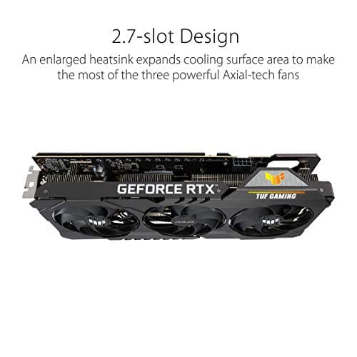 ASUS TUF Gaming NVIDIA GeForce RTX 3080 TUF-RTX3080-10G-GAMING Video Card image