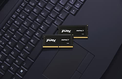 Kingston FURY Impact Black SODIMM DDR5-4800 CL38 64GB (2x32GB) image