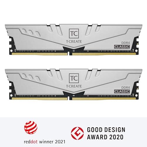 TEAMGROUP T-Create Classic Silver DDR4-3200 CL22 16GB (2x8GB) image