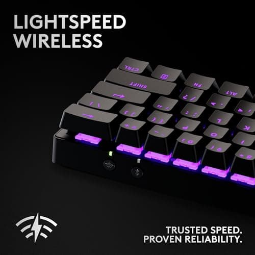 Logitech PRO X 60 RGB Bluetooth/Wireless/Wired Mini Keyboard image
