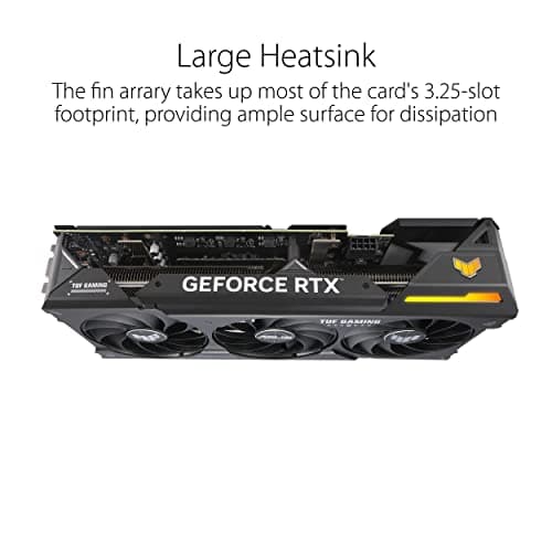 Asus TUF GAMING GeForce RTX 4070 12GB GDDR6X Black image