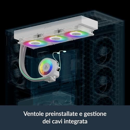 ARCTIC Liquid Freezer III Pro A-RGB 360 Water 360mm 77 CFM White image