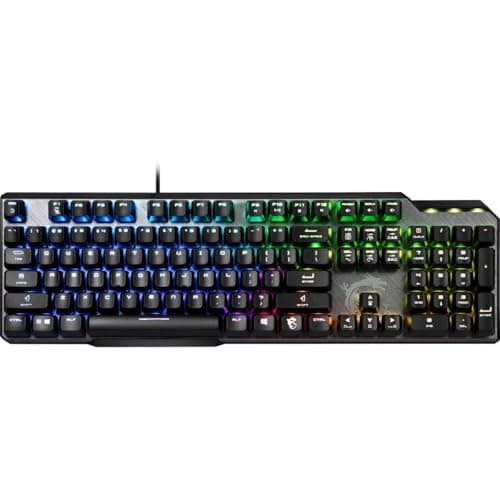 MSI VIGOR GK50 ELITE LL RGB Wired Kailh Blue Mechanical Gaming Keyboard image