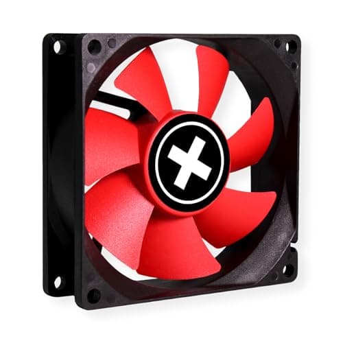 Xilence XPF80.R 80mm Red / Black 18.61 CFM image