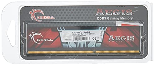 G.Skill AEGIS DDR3-1600 CL11 4GB (1x4GB) image