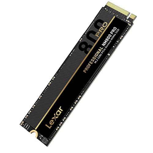 Lexar Professional NM800PRO 1TB SSD M.2-2280 PCIe 4.0 x4 NVMe image