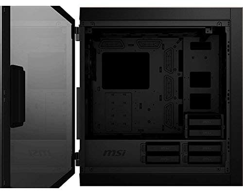 MSI MPG Sekira 500G ATX Mid Tower Black Tempered Glass Side Panel, USB 3.2 Gen 2 Type-C, USB 3.2 Gen 1 Type-A image
