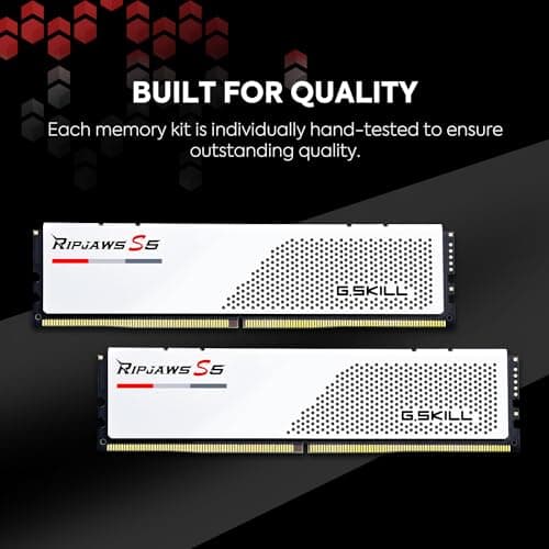 G.Skill Ripjaws White DDR5-6000 CL32 32GB (2x16GB) image