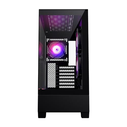 Phanteks XT View ATX Mid Tower Black Tempered Glass Side Panel image
