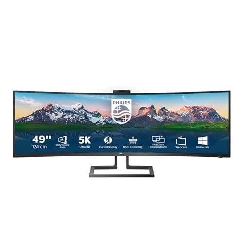 Philips 499P9H 48.8" 5120x1440 70Hz VA Curved Monitor image