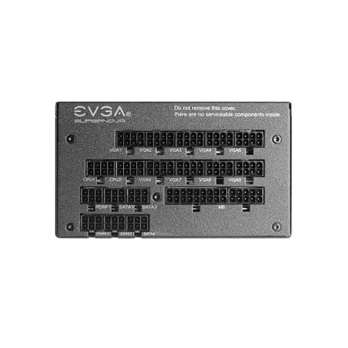 EVGA SuperNOVA 1600 P+ Black 1600W Fully Modular 80+ Platinum Certified ATX image