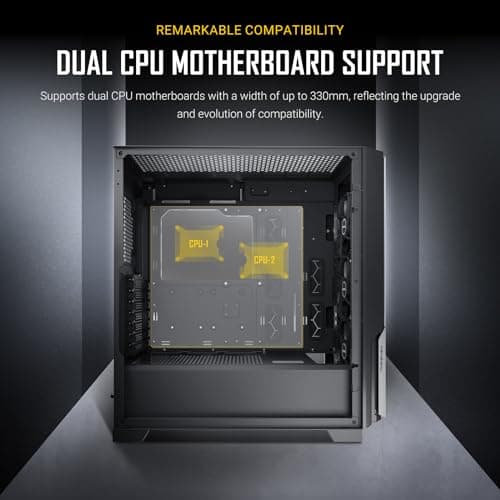 Antec P20C ATX Mid Tower Black Tempered Glass Side Panel USB 3.2 Gen 2 Type-C USB 3.2 Gen 1 Type-A image