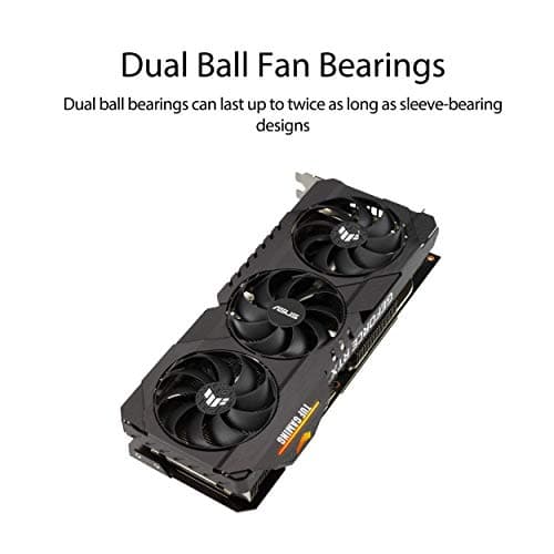 Asus TUF GAMING OC V2 GeForce RTX 3080 10GB LHR 10GB GDDR6X Black image