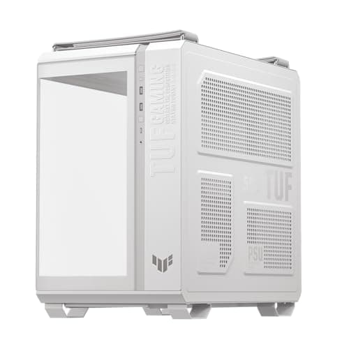 Asus TUF Gaming GT502 Horizon ATX Mid Tower White with Tempered Glass Side Panel and USB 3.2 Gen 2 Type-C, USB 3.2 Gen 1 Type-A image