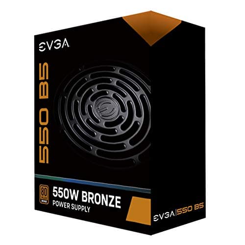 EVGA 550 B5 550W Fully Modular 80+ Bronze Certified image