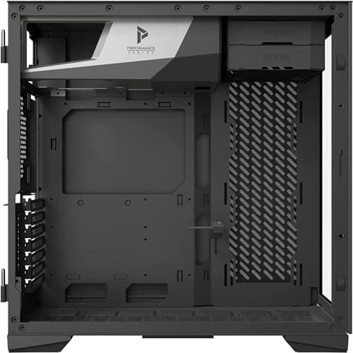 Antec P120 Crystal ATX Mid Tower Black with Tempered Glass Side Panel and USB 3.2 Gen 1 Type-A image