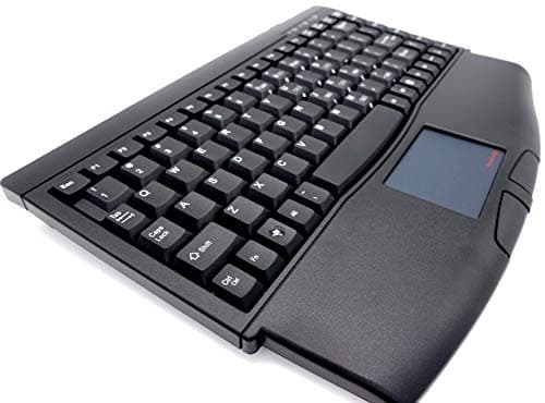 SolidTek KB-540BU Wired Mini Keyboard With Touchpad image