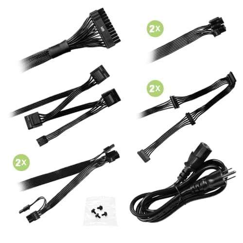 EVGA GE Black 800W Non-Modular 80+ Gold Certified ATX image