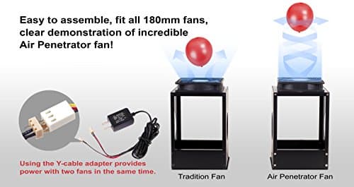 Silverstone Air Penetrator 180mm Black image