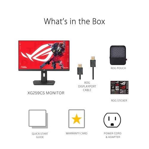 Asus ROG Strix XG259CS 24.5" 1080p 180Hz IPS Monitor image