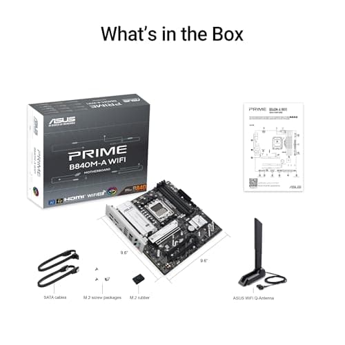 Asus B840 PRIME M-A WIFI DDR5 Micro ATX image