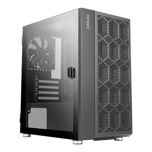 Antec NX200M Micro ATX Mid Tower Black Tempered Glass Side Panel image
