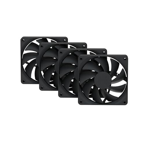 HYTE FA12 Fans 4-Pack Pitch Black main image