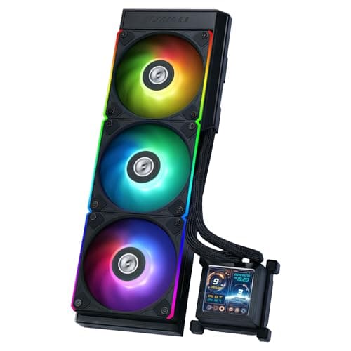 Lian Li HydroShift Water 360mm LCD RGB 79.9 CFM Black main image
