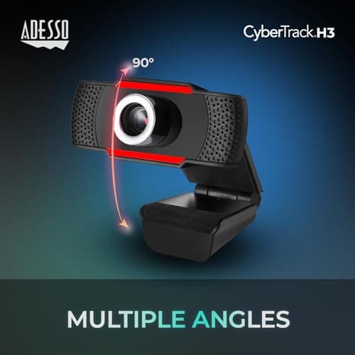 Adesso CyberTrack H3 720p Webcam image