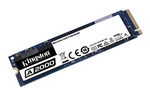 Kingston A2000 250GB SSD M.2-2280 PCIe 3.0 X4 NVMe image