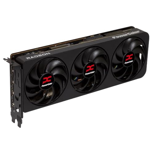 PowerColor Radeon RX 9070 Reaper 16GB GDDR6 Black image